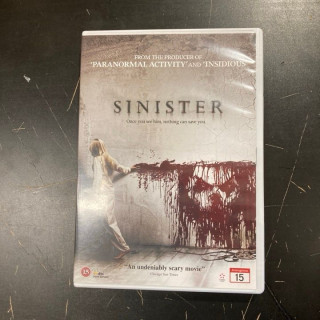 Sinister DVD (M-/M-) -kauhu-